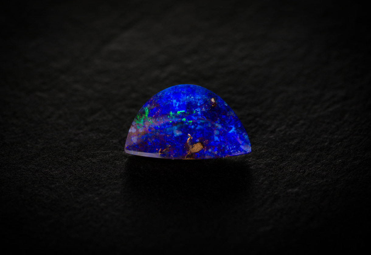 Boulder Opal, 24 x 15 mm